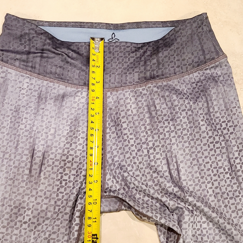 Prana Marble Gray and Blue Leggings - Picture 4 of 5